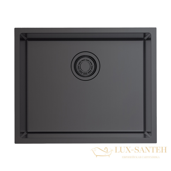 кухонная мойка omoikiri tadzava 54-u/i ultra 4993267, вороненая сталь